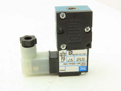 MAC 45A-AC1-DDAJ-1KD Pneumatic Valve 4/2 24VDC Vacuum to 120 PSI