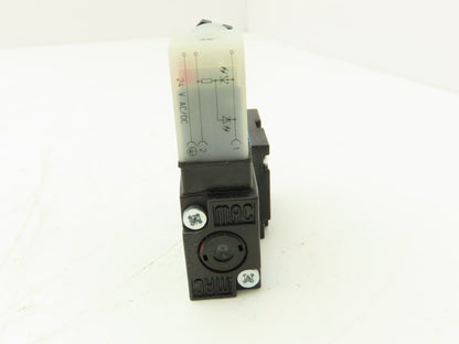 MAC 45A-AC1-DDAJ-1KD Pneumatic Valve 4/2 24VDC Vacuum to 120 PSI