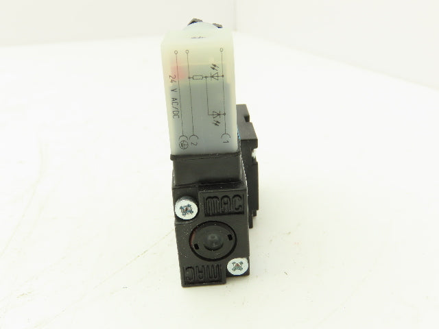 MAC 45A-AC1-DDAJ-1KD Pneumatic Valve 4/2 24VDC Vacuum to 120 PSI