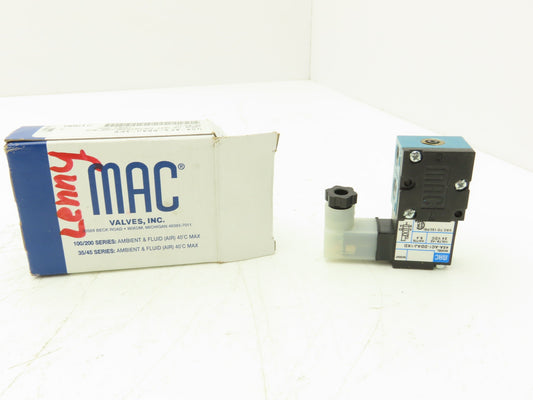 MAC 45A-AC1-DDAJ-1KD Pneumatic Valve 4/2 24VDC Vacuum to 120 PSI
