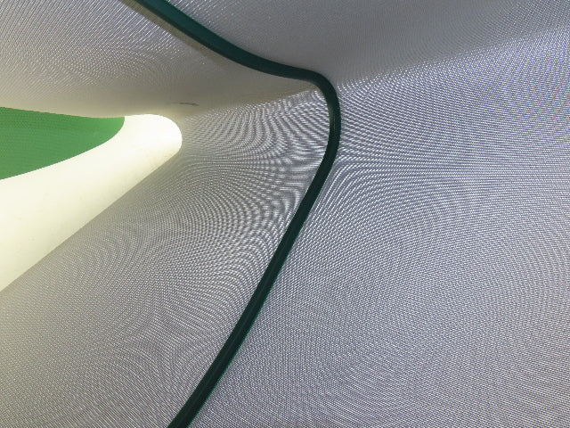 Chiorino 2T12 U0-U-G10 Conveyor Belt Green 500x1143mm V-Belt Guide  Lot of 3