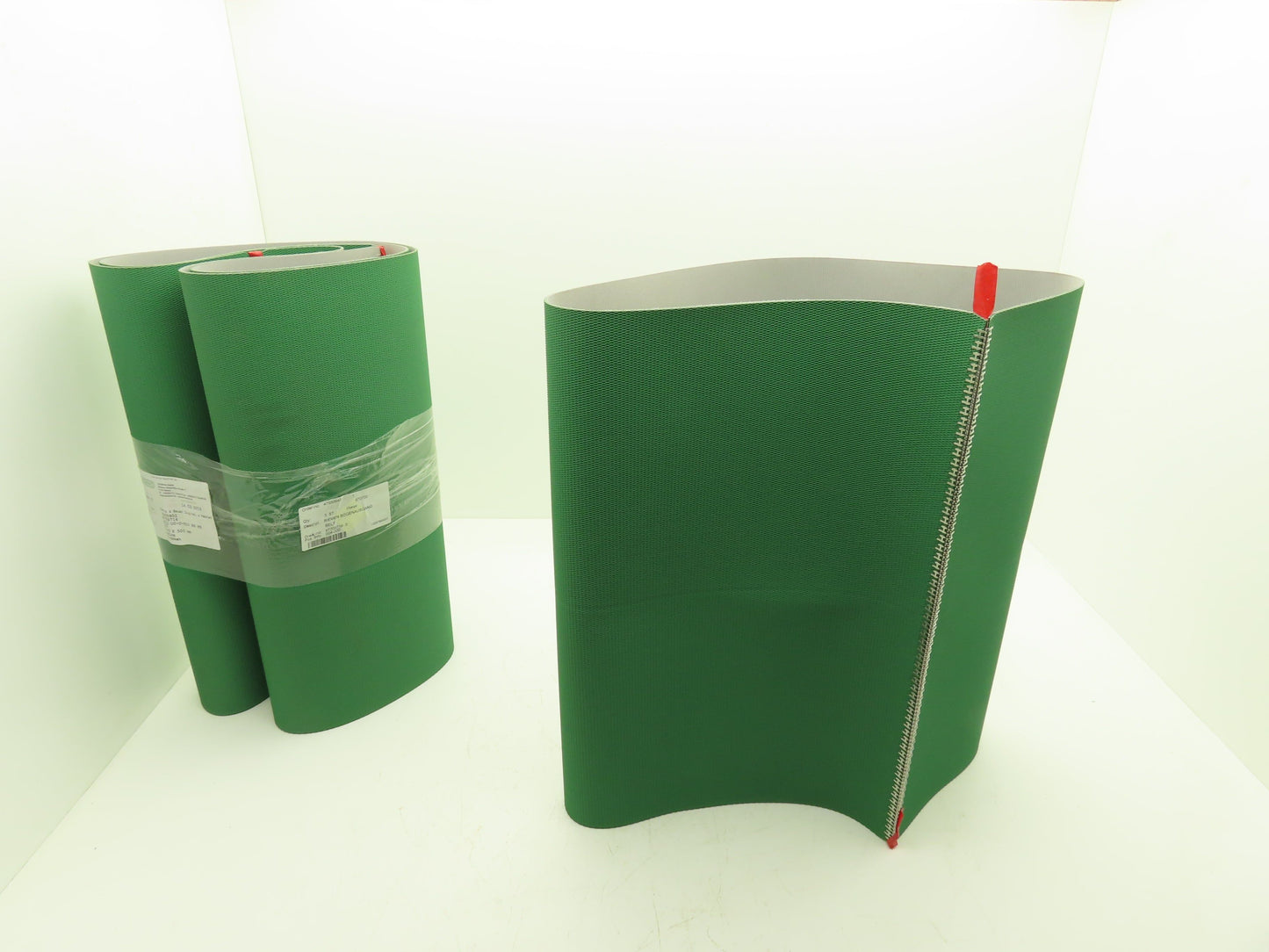 Chiorino 2T12 U0-U-G10 Conveyor Belt Green 500x1143mm V-Belt Guide  Lot of 3