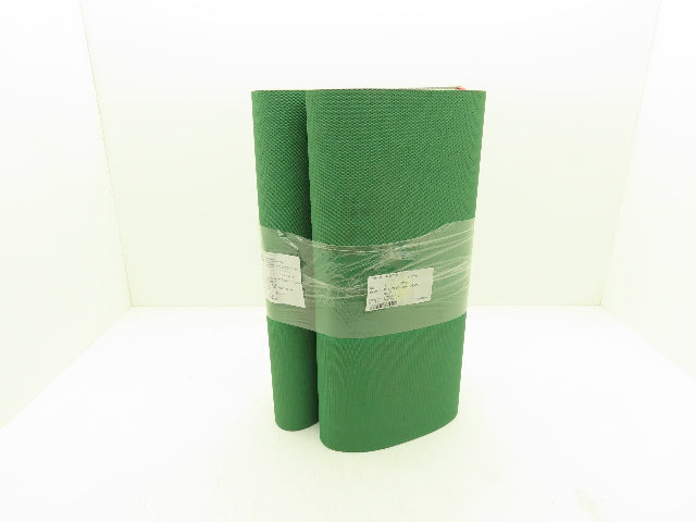 Chiorino 2T12 U0-U-G10 Conveyor Belt Green 500x1143mm V-Belt Guide  Lot of 3