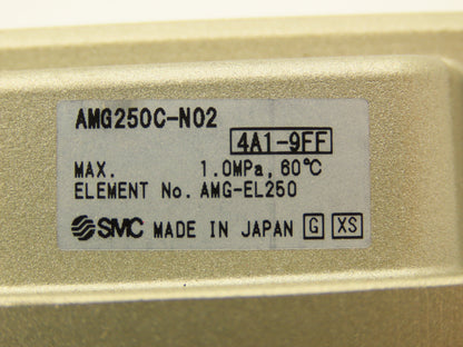 SMC AMG250C-N02 Water Separator Dryer Bowl 1/4NPT Sight Glass