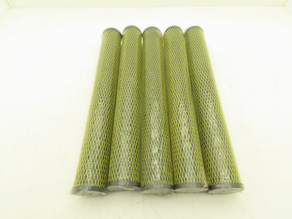 Chema Technology CH1-02CP Carbon Filter Tube 20" x 2-5/8"  Lot of 5