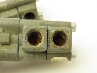 WM-219-C1 Manual Pneumatic Valve 3-Way 1/4" 10-32 NPT Lot of 4