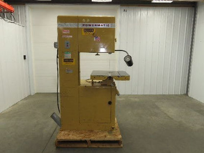 Powermatic 81 Woodworking Band Saw 20" Throat 12" H 230V 1Ph Baldor 1-1/2HP