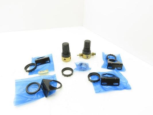 Watts R364-02AG Regulator Valve 0-25PSI With AR254-170AS Bracket Lot of 2