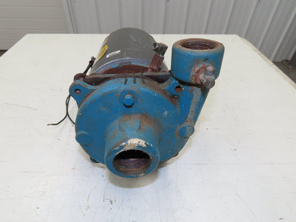 Scot Cast Iron Centrifugal Pump 1.5"x 1.25" NPT 2Hp 3450 RPM 230/460V 3PH 56CZ