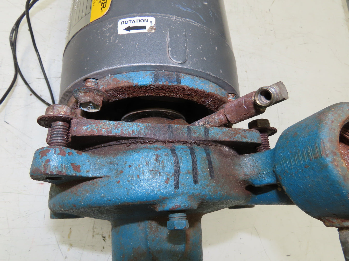 Scot Cast Iron Centrifugal Pump 1.5"x 1.25" NPT 2Hp 3450 RPM 230/460V 3PH 56CZ