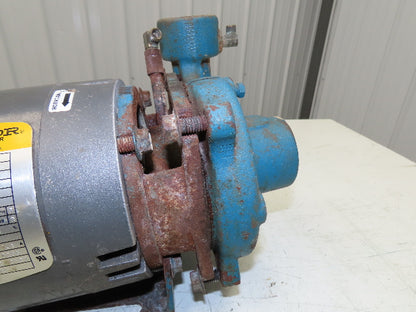 Scot Cast Iron Centrifugal Pump 1.5"x 1.25" NPT 2Hp 3450 RPM 230/460V 3PH 56CZ