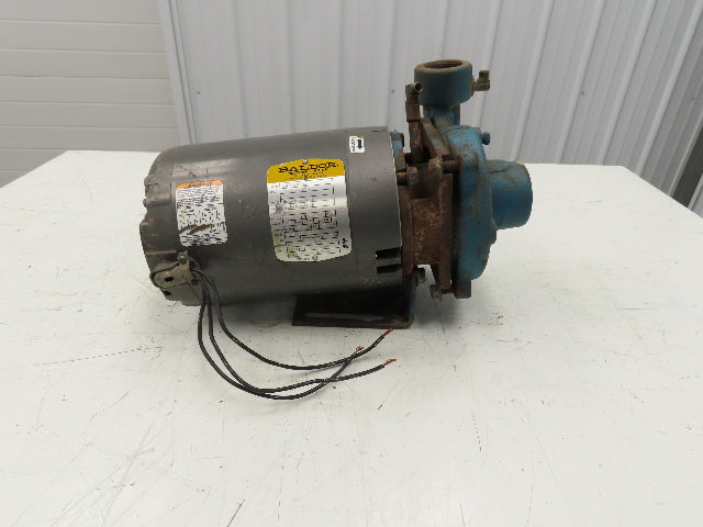 Scot Cast Iron Centrifugal Pump 1.5"x 1.25" NPT 2Hp 3450 RPM 230/460V 3PH 56CZ