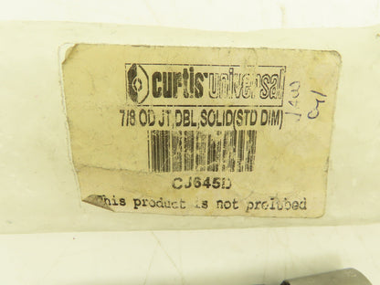 Curtis CJ645D 7/8" U-Joint Unbored 4-3/8" Long Not Pre-Lubricated