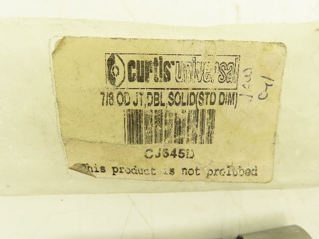 Curtis CJ645D 7/8" U-Joint Unbored 4-3/8" Long Not Pre-Lubricated