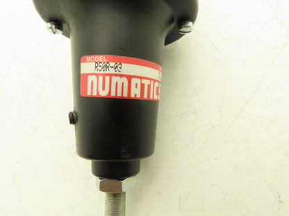 Numatics R50R-03 Pneumatic Air Line Regulator 3/8" NPT 0-125 PSI