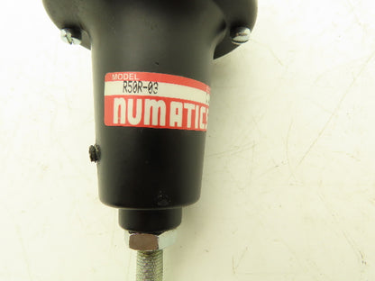 Numatics R50R-03 Pneumatic Air Line Regulator 3/8" NPT 0-125 PSI
