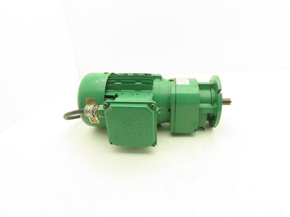 Nord SK 172.1F-80S/4 Inline Gearmotor 7.83:1 Reducer 218 RPM .75Hp 230/460V 3PH