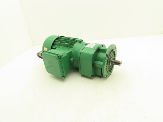 Nord SK 172.1F-80S/4 Inline Gearmotor 7.83:1 Reducer 218 RPM .75Hp 230/460V 3PH