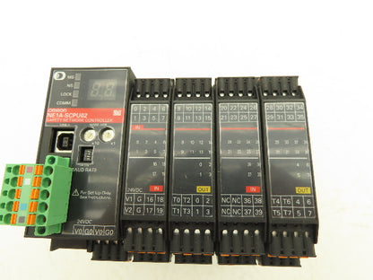 Omron NE1ASCPU02 NE1A-SCPU02 Safety Network Controller 24VDC