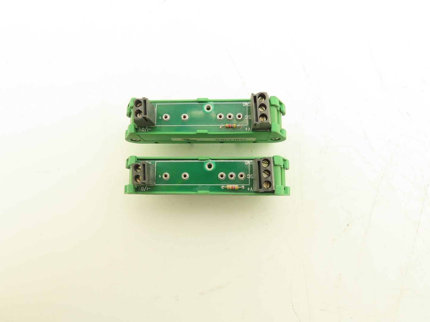 Western Reserve Controls WRC4-IBAS DIN Mountable Relay Holder Terminal Lot of 2