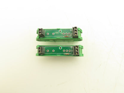 Western Reserve Controls WRC4-IBAS DIN Mountable Relay Holder Terminal Lot of 2