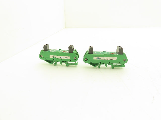 Western Reserve Controls WRC4-IBAS DIN Mountable Relay Holder Terminal Lot of 2