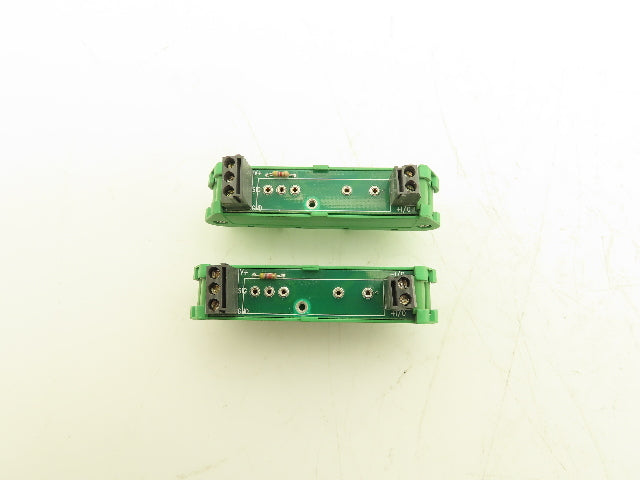 Western Reserve Controls WRC4-IBAS DIN Mountable Relay Holder Terminal Lot of 2