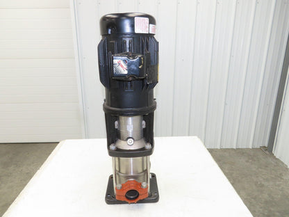 Grundfos CRN10-03 A-P-G-E-HQQE Vertical Centrifugal Pump 2" 56 GPM 3Hp 460V 3PH
