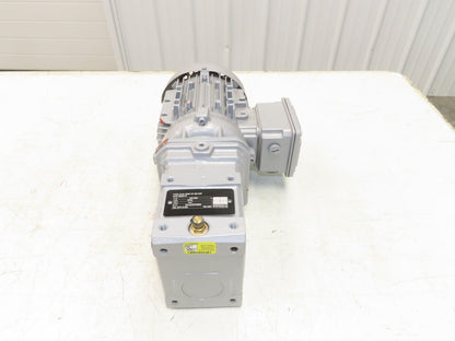 Weg W21 Gearmotor 1Hp 230/460V 3PH 5:1 Hollow Shaft Gammerler SUA 404S 3C 80-04F