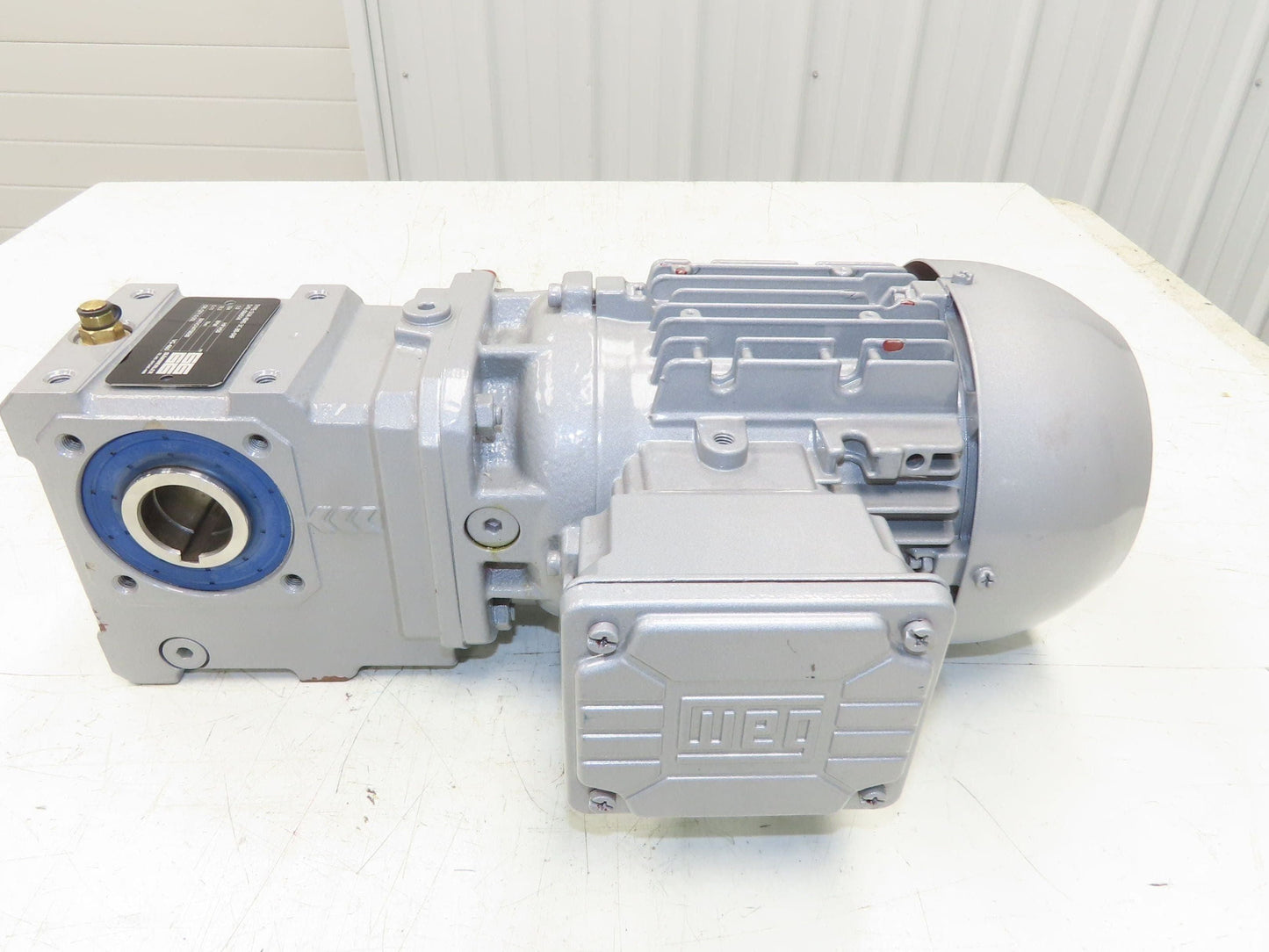 Weg W21 Gearmotor 1Hp 230/460V 3PH 5:1 Hollow Shaft Gammerler SUA 404S 3C 80-04F