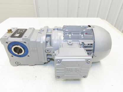 Weg W21 Gearmotor 1Hp 230/460V 3PH 5:1 Hollow Shaft Gammerler SUA 404S 3C 80-04F