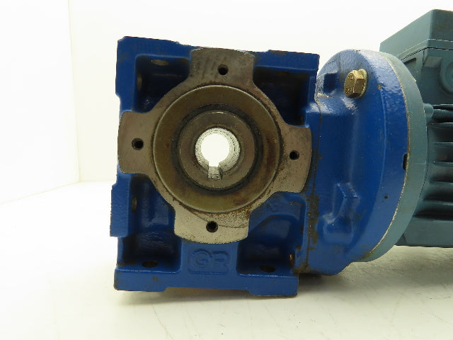 Rossi MRIV 40 U03A Gearmotor 70:1 Reducer 24 RPM .22kw 480V 3PH Hollow Shaft