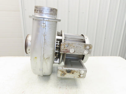 Showa Denki EC-H04HT-R313 Centrifugal Blower Fan 565 CFM .4kw 220V 3Ph 5"x 4"