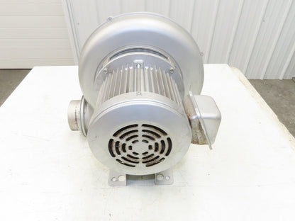 Showa Denki EC-H04HT-R313 Centrifugal Blower Fan 565 CFM .4kw 220V 3Ph 5"x 4"