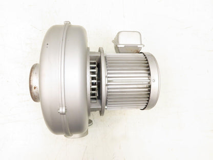 Showa Denki EC-H04HT-R313 Centrifugal Blower Fan 565 CFM .4kw 220V 3Ph 5"x 4"
