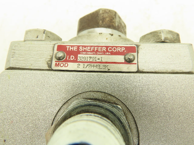 Sheffer Hydraulic Cylinder 2-1/2" Bore 8" Stroke Side Lug Mount