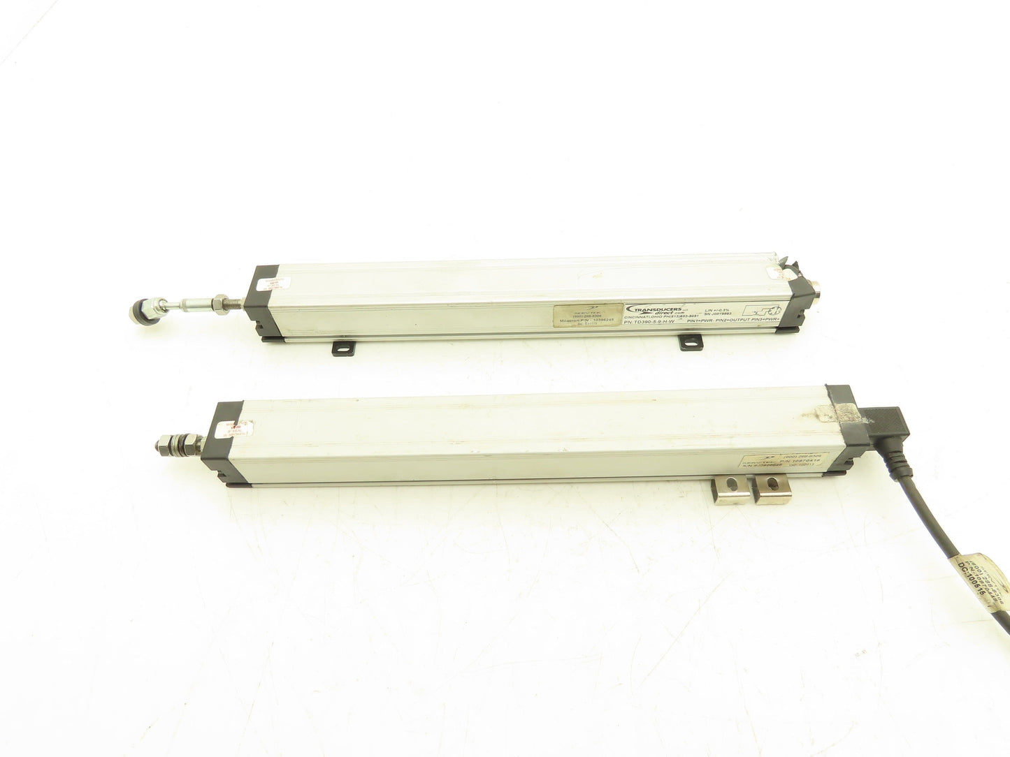 Servtek TD390-5-9-H-W Linear Transducer Position Sensor 9"Stroke Lot of2