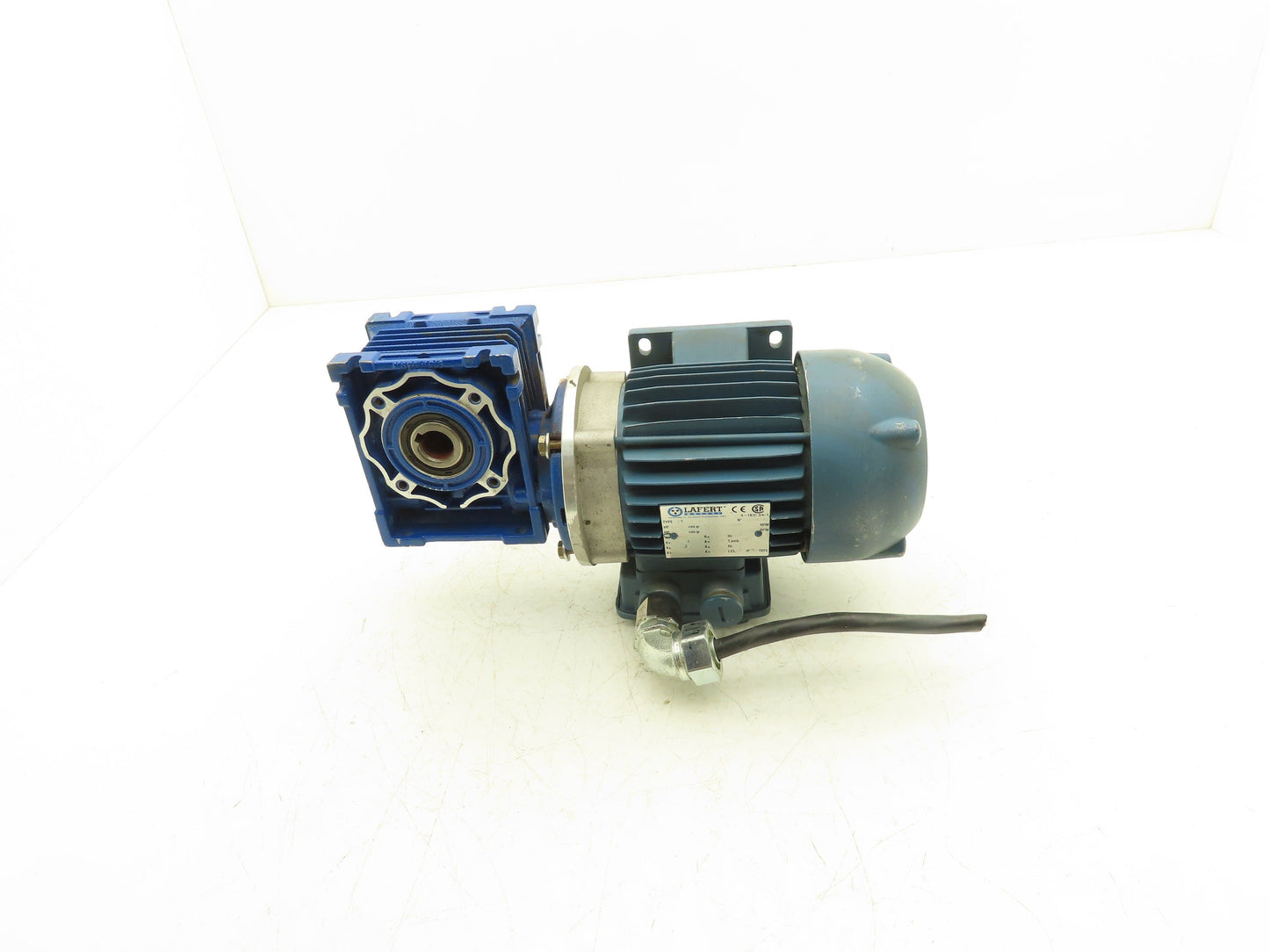 Motovario NMRV/040 Gearmotor 7.5:1 Ratio 208rpm .33Hp 230/460V 3PH Hollow Shaft