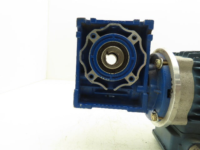 Motovario NMRV/040 Gearmotor 7.5:1 Ratio 208rpm .33Hp 230/460V 3PH Hollow Shaft