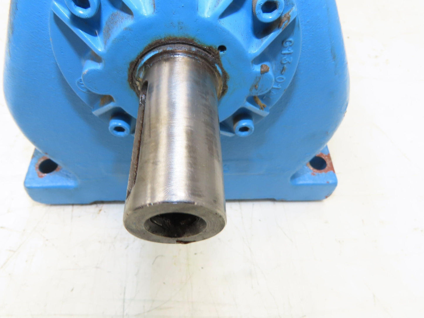 Eberhard Bauer G13-10/DK 74-178-AS/M Inline Gearmotor w/Brake 32rpm 277/480V 3PH