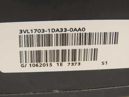 Siemens VL 160X 3VL1703-1DA33-0AA0 Circuit Breaker 3-Pole 3PH 32A 690VAC 250VDC