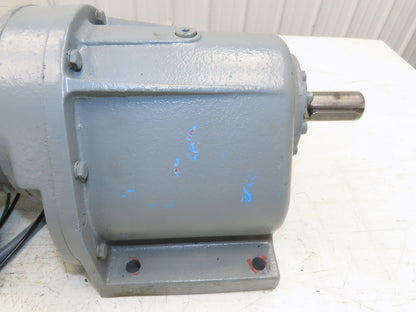 Eberhard Bauer G13-10/DK 74-178-AS/M Inline Gearmotor w/Brake 32rpm 277/480V 3PH
