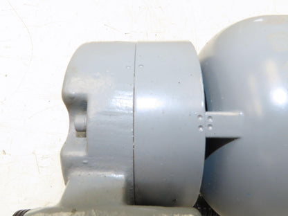 Eberhard Bauer G13-10/DK 74-178-AS/M Inline Gearmotor w/Brake 32rpm 277/480V 3PH