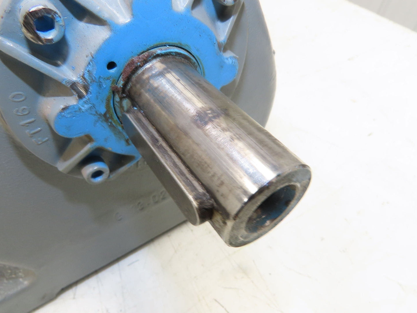 Eberhard Bauer G13-10/DK 74-178-AS/M Inline Gearmotor w/Brake 32rpm 277/480V 3PH