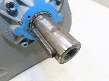 Eberhard Bauer G13-10/DK 74-178-AS/M Inline Gearmotor w/Brake 32rpm 277/480V 3PH