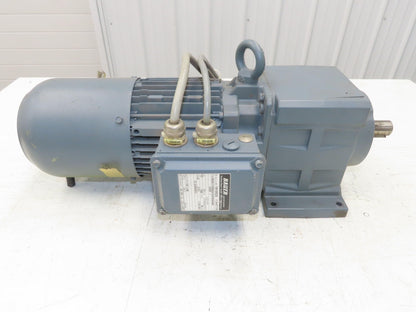 Bauer BG20-11/D08SA4-S/E005A4/AM Inline Gearmotor w/Brake 32rpm 277/480V 3PH