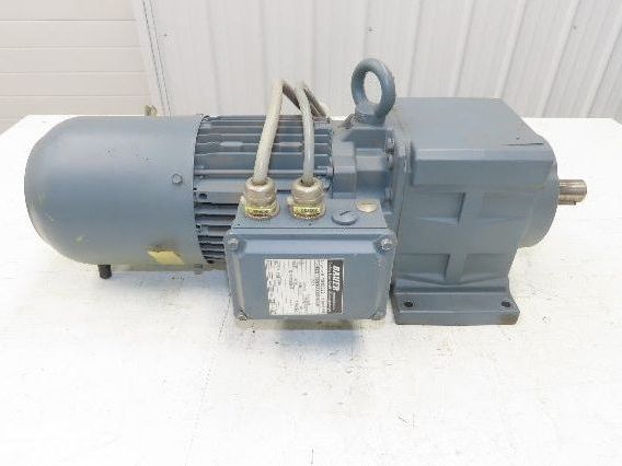Bauer BG20-11/D08SA4-S/E005A4/AM Inline Gearmotor w/Brake 32rpm 277/480V 3PH