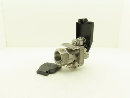 Dry Link 2" Stainless Sanitary Disconnect Threaded Coupling & Adapter *Bad Seals