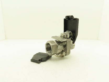 Dry Link 2" Stainless Sanitary Disconnect Threaded Coupling & Adapter *Bad Seals