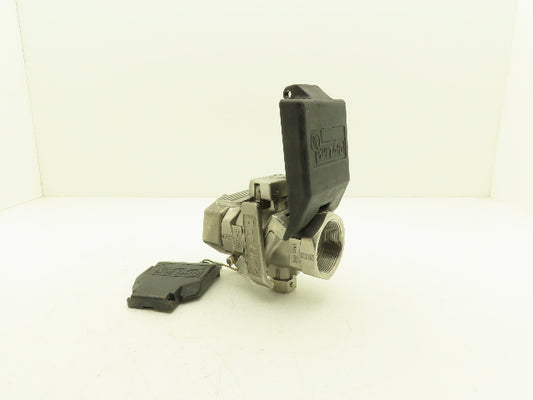 Dry Link 2" Stainless Sanitary Disconnect Threaded Coupling & Adapter *Bad Seals